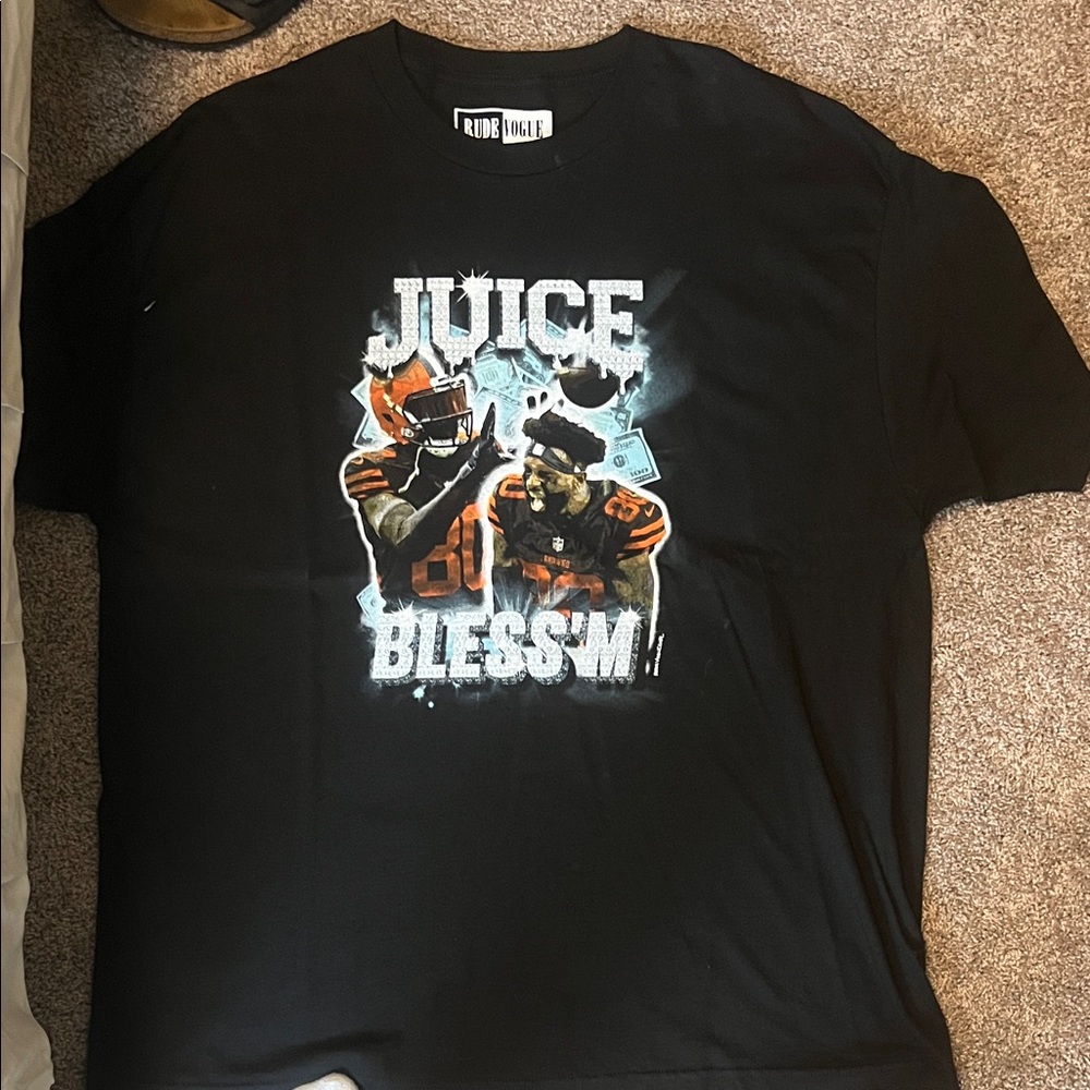 Men’s 'Juice Bless'm' Black Graphic Tee